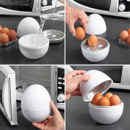 Microwave Egg Boiler with Recipe Booklet Boilegg InnovaGoods