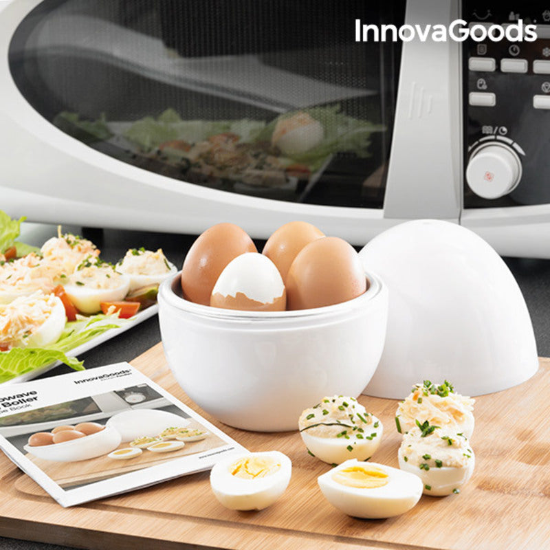 Microwave Egg Boiler with Recipe Booklet Boilegg InnovaGoods