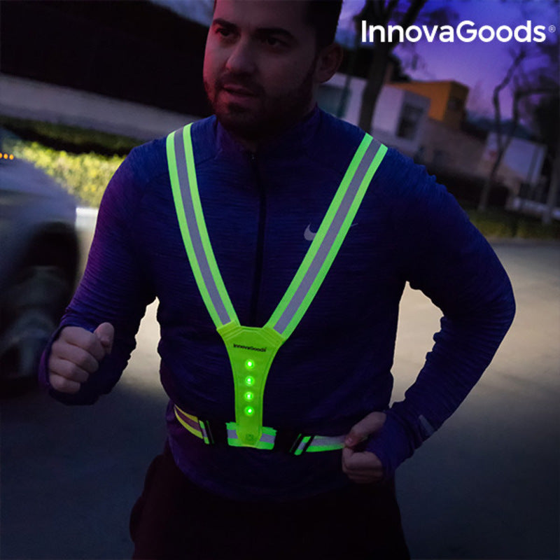 Sports Harness with LED Lights Lurunned InnovaGoods