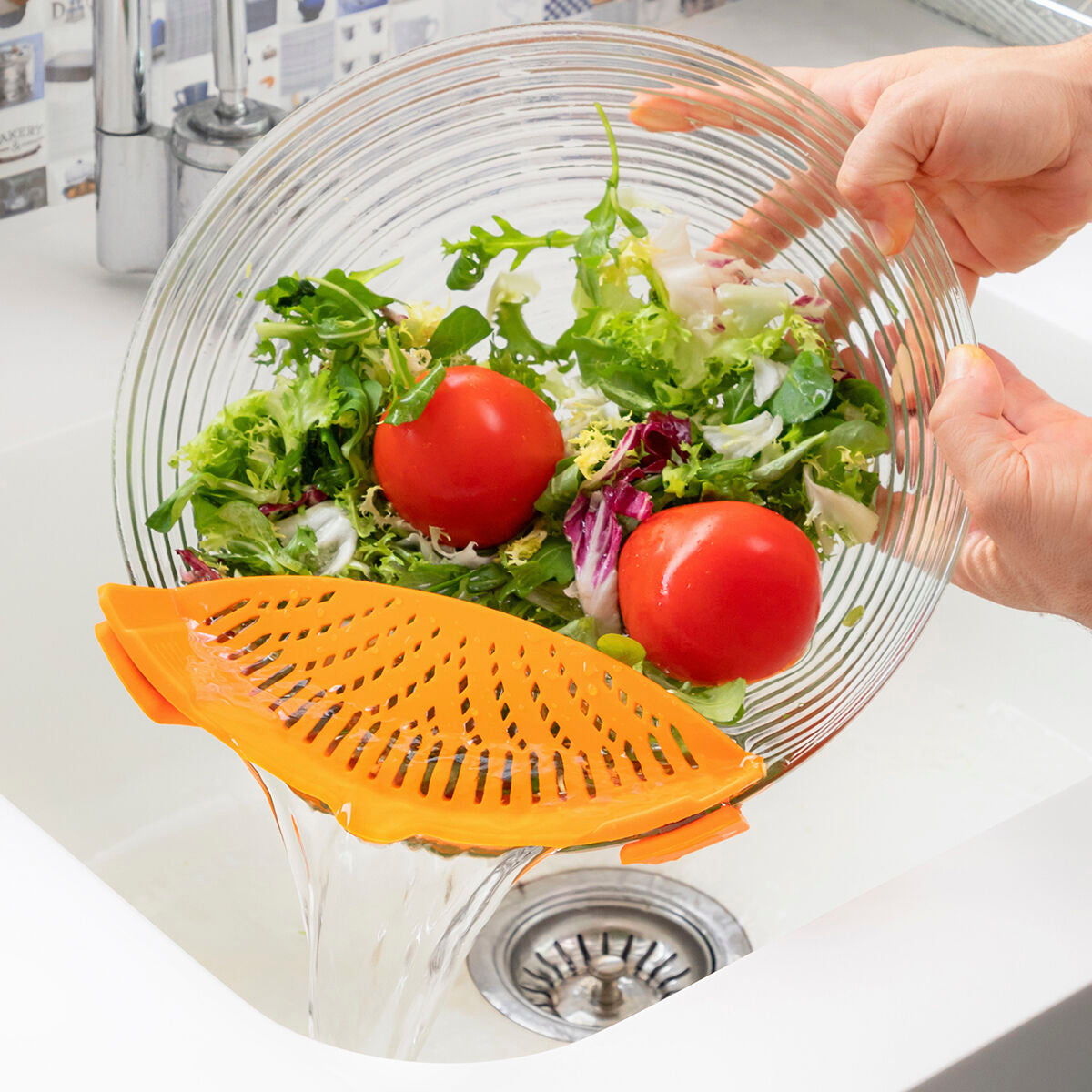 Silicone Strainer Pastrainer InnovaGoods