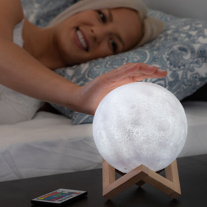 Rechargeable LED Moon Lamp Moondy InnovaGoods