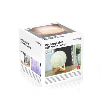 Rechargeable LED Moon Lamp Moondy InnovaGoods