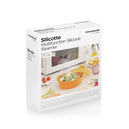 Multifunction Silicone Steamer with Recipes Silicotte InnovaGoods