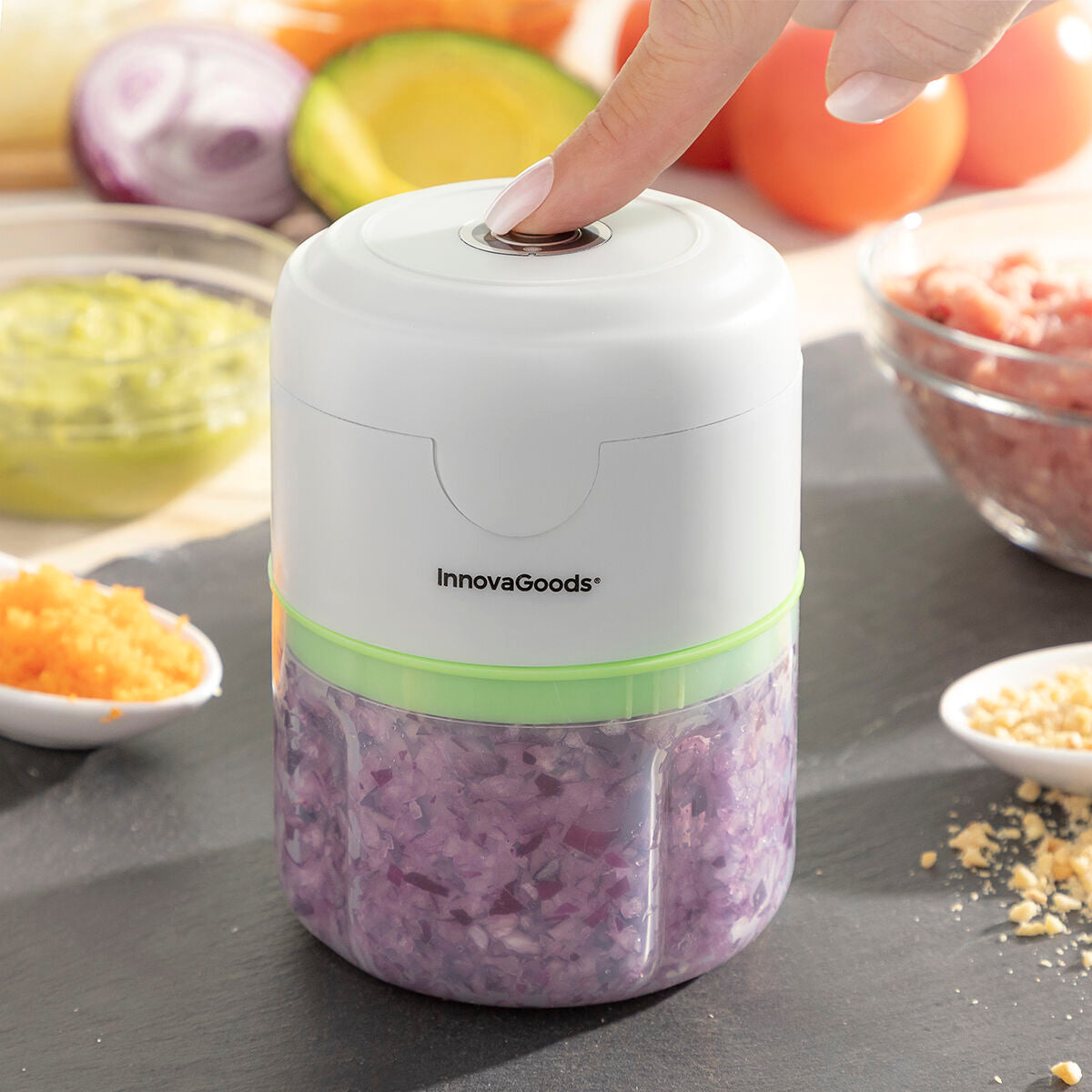 Rechargeable Portable Mini Chopper Echoppie InnovaGoods