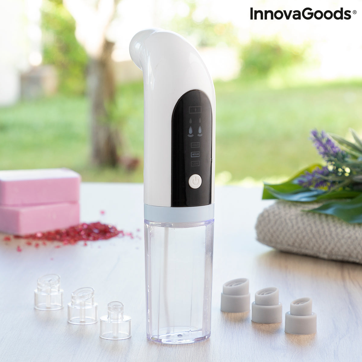 Rechargeable Facial Impurity Hydro-cleanser Hyser InnovaGoods