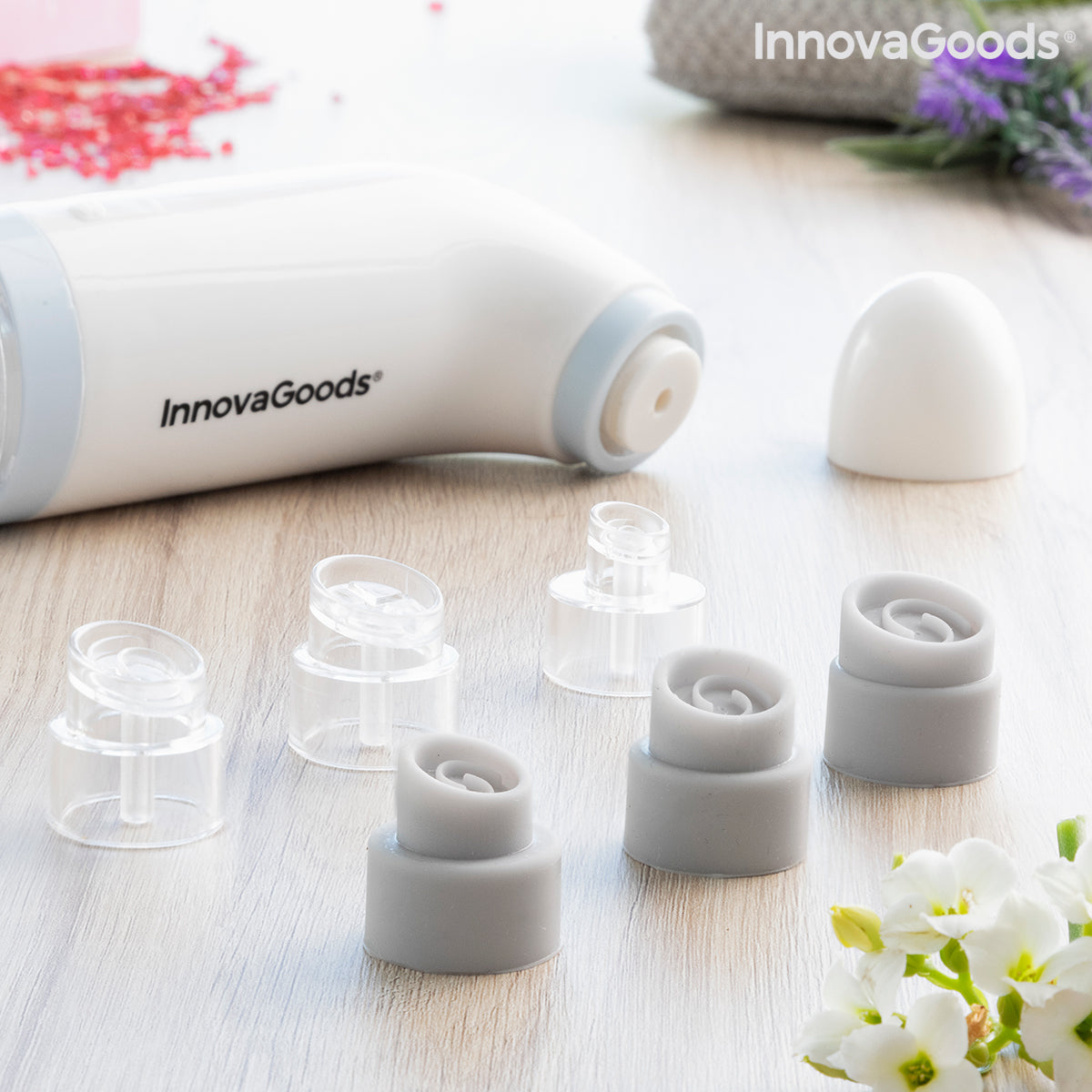 Rechargeable Facial Impurity Hydro-cleanser Hyser InnovaGoods