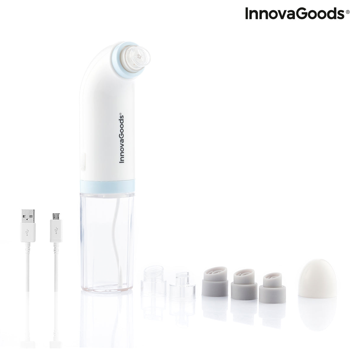 Rechargeable Facial Impurity Hydro-cleanser Hyser InnovaGoods