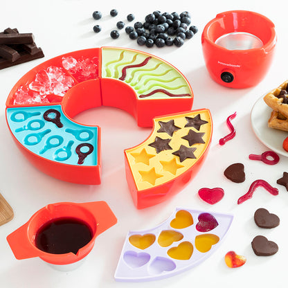 2-in 1-Jelly Bean and Chocolate Fondue Machine Yupot InnovaGoods