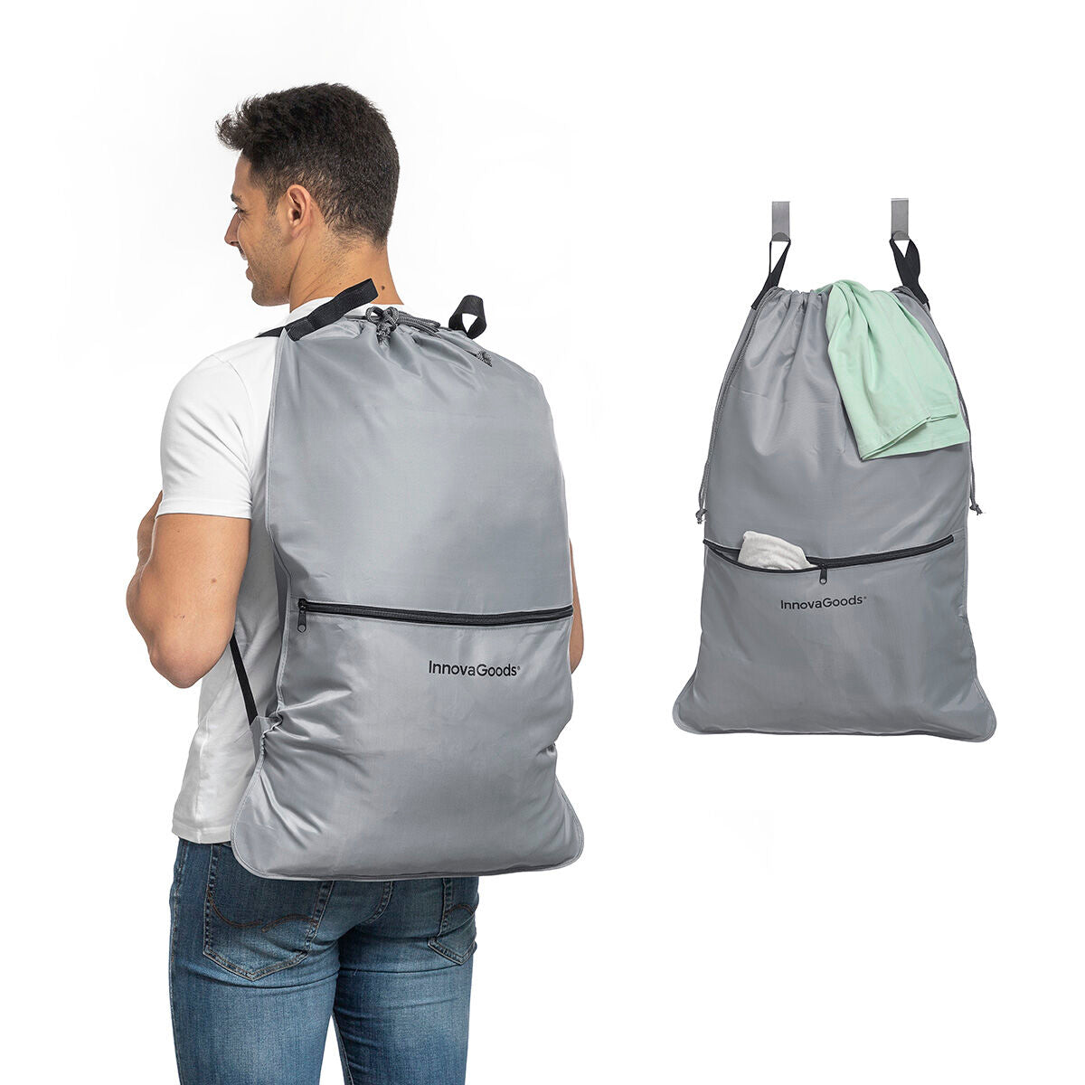 Backpack Laundry Bag Clepac InnovaGoods