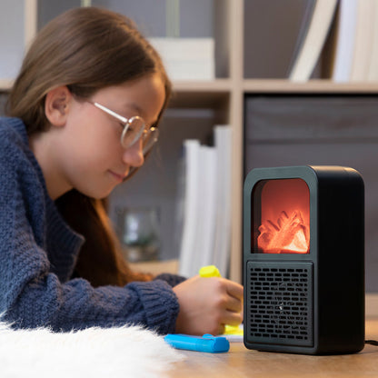 3D Flame Effect Tabletop Heater Flehatt InnovaGoods