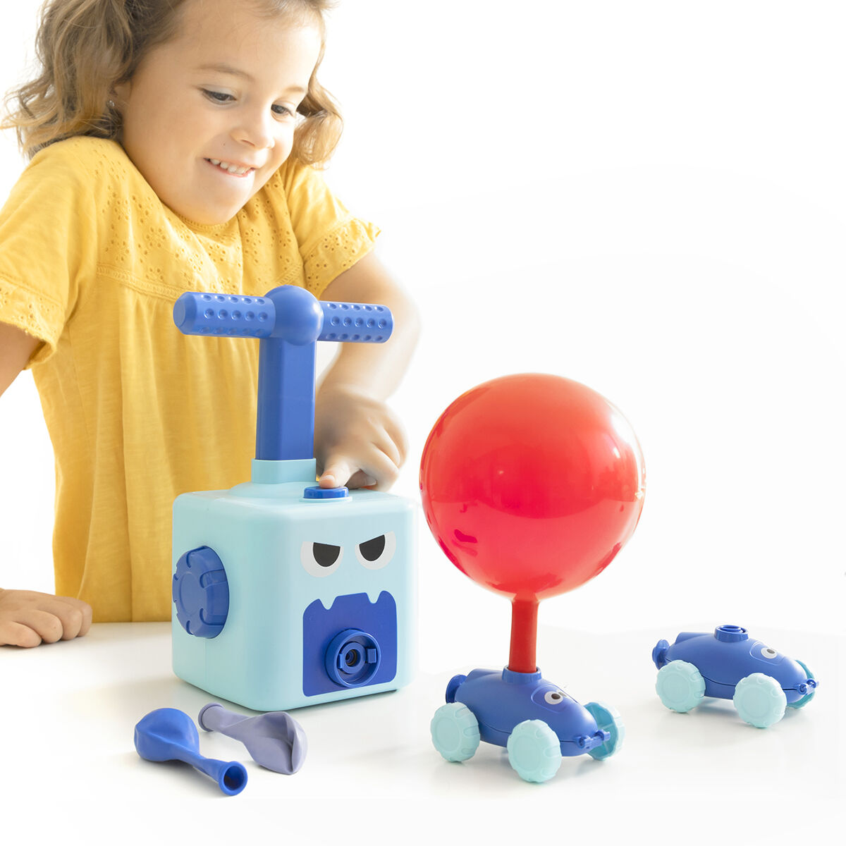 2-in-1 Car and Balloon Launcher Toy Coyloon InnovaGoods