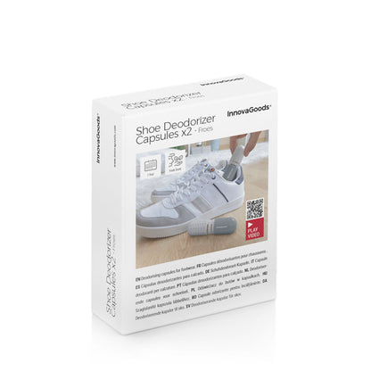 Shoe Deodorizer Capsules Froes InnovaGoods 2 Units