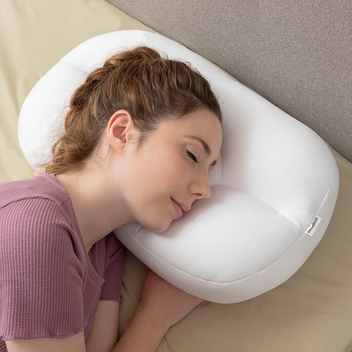 3D Anti-wrinkle Cloud Pillow Wrileep InnovaGoods