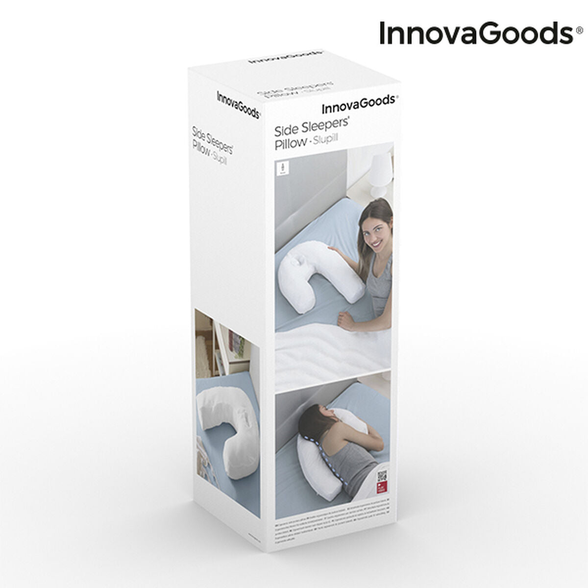 U Side Sleepers Ergonomic Pillow Slupill InnovaGoods